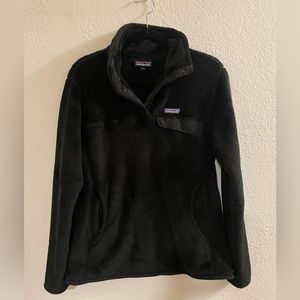 Black Patagonia Sherpa jacket